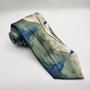 VTG J Garcia Seascape 47 Silk Grateful Dead Abstract Tie 2008 62.25x3 5/8"